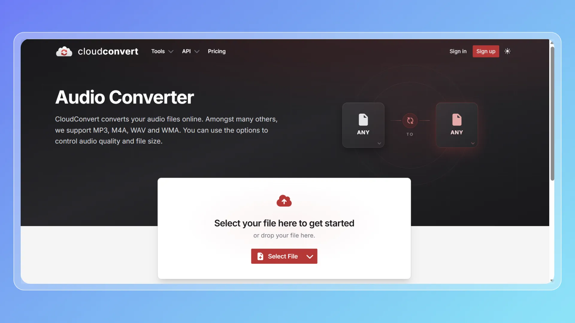 2.CloudConvert — Best for Advanced Output Control