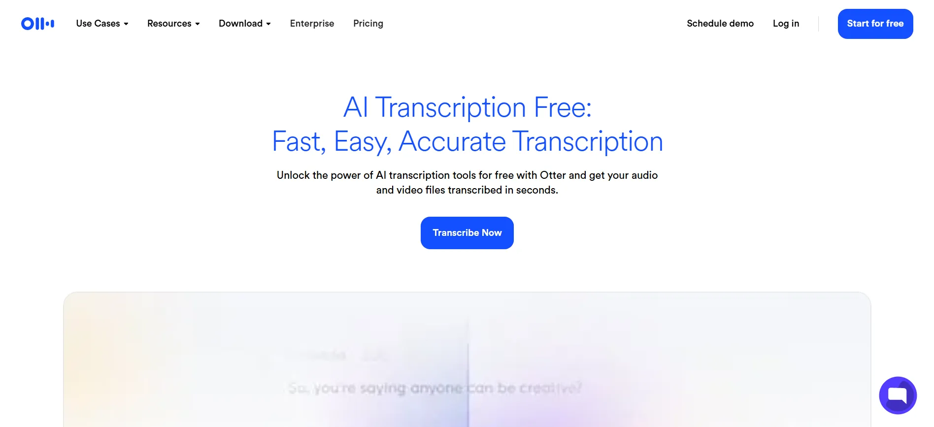3. Otter — Best for Live Meeting Transcription