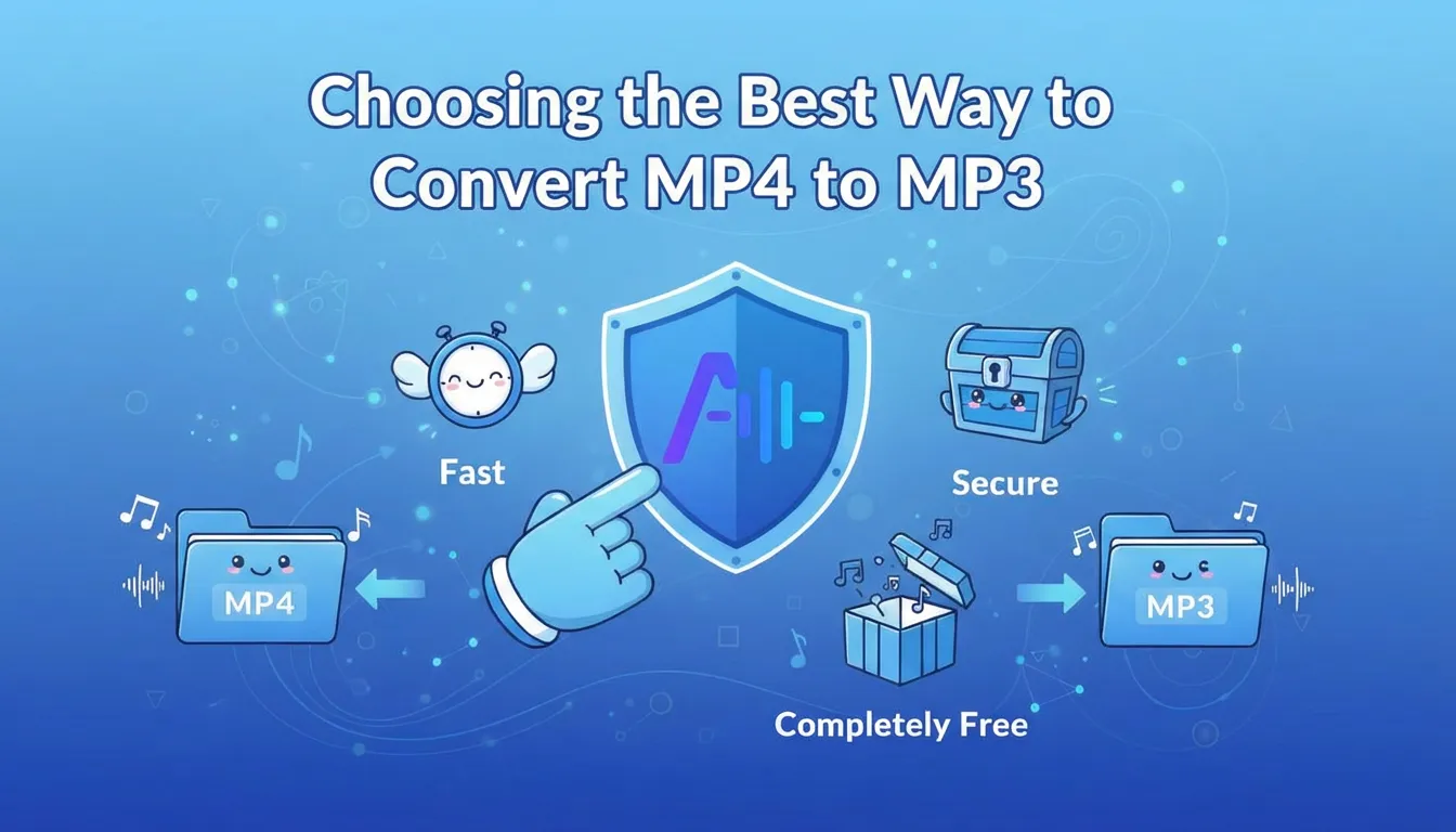 Conclusion:  Choosing the Best Way to Convert MP4 to MP3