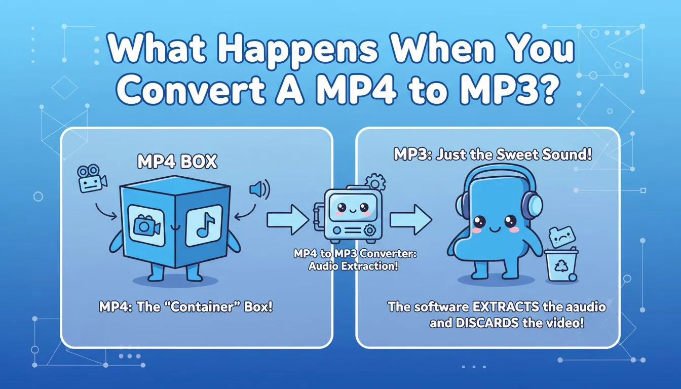 What Happens When You Convert A MP4 to MP3?