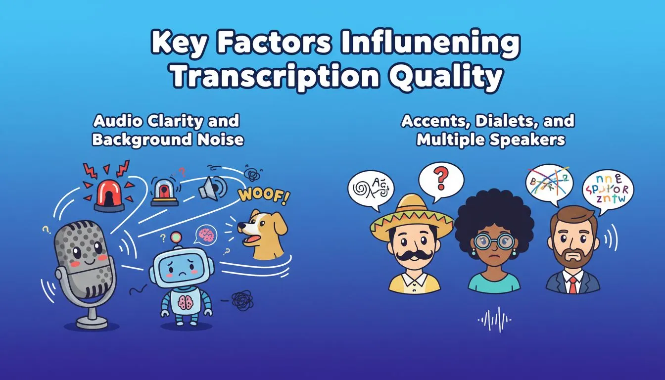 Key Factors Influencing Transcription Quality