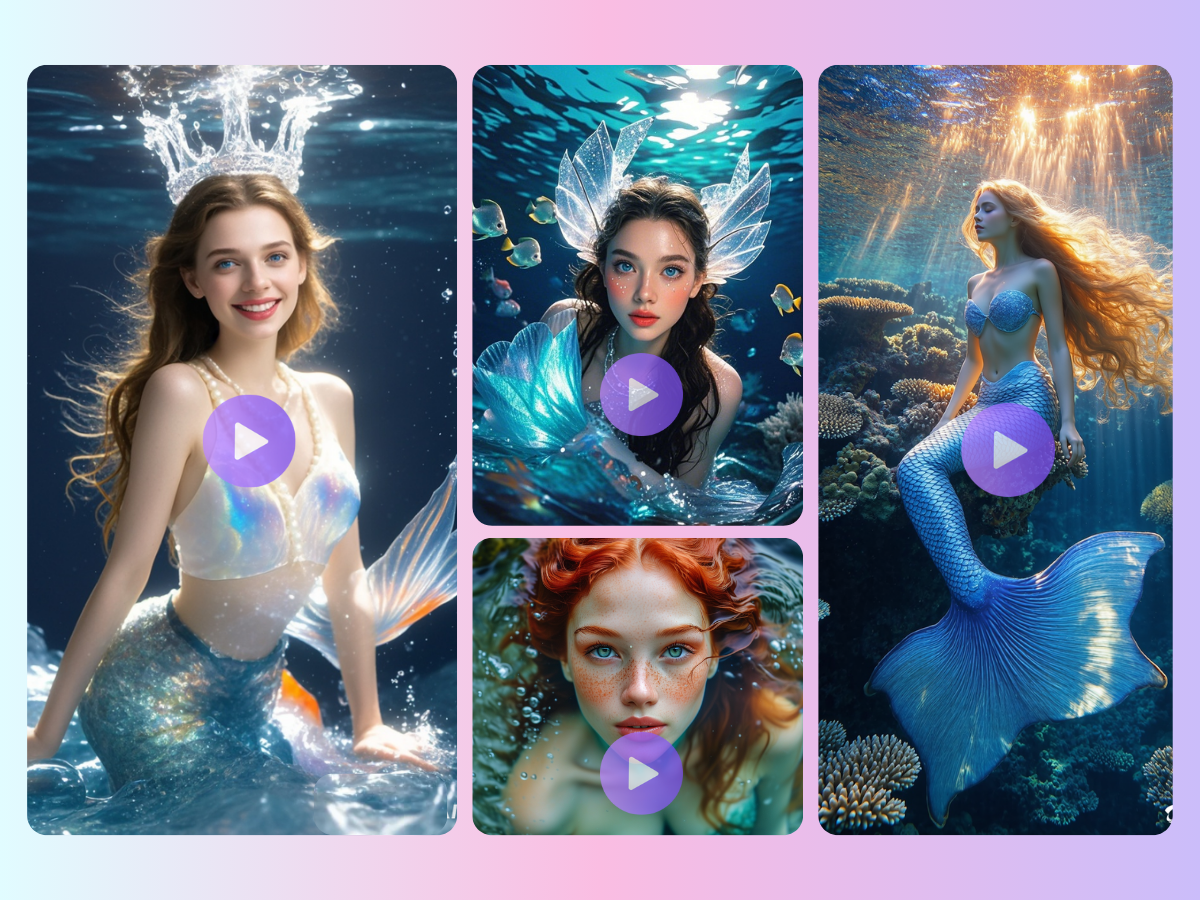 AI Mermaid Filter-features