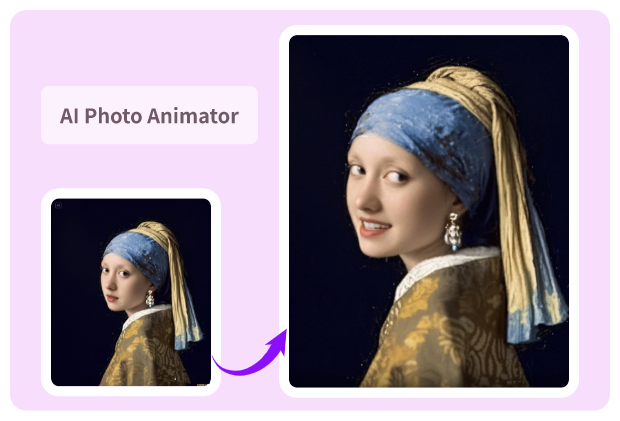 ai photo animator-animate famous statues or paintings