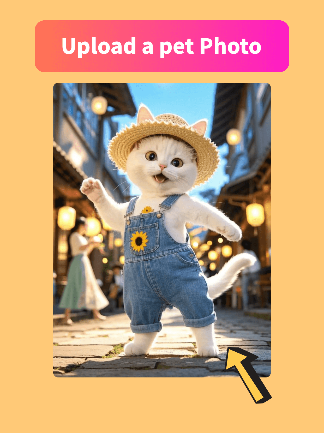 ai dance generator-upload photo