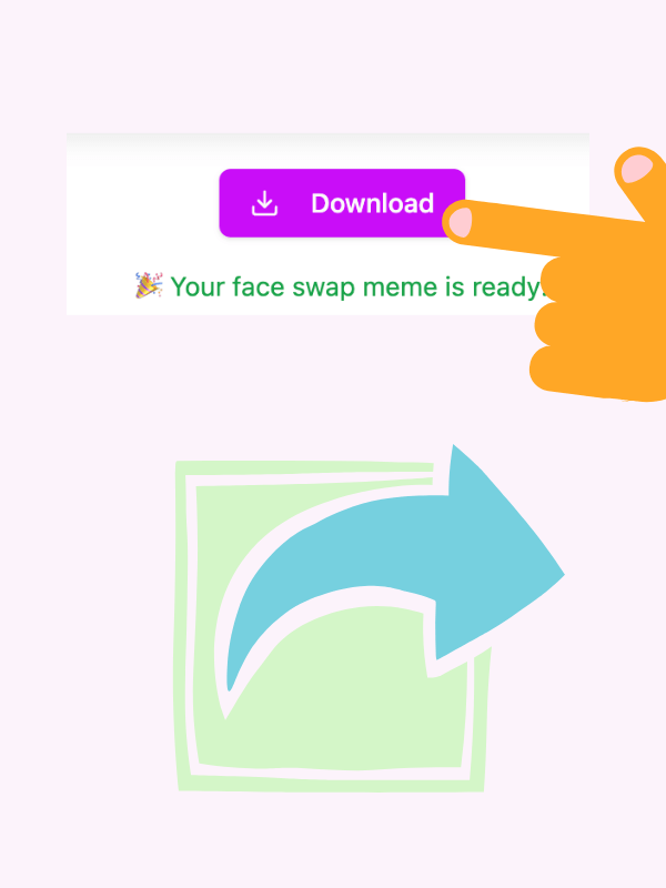 Step 4: Save and Share - MemeClip