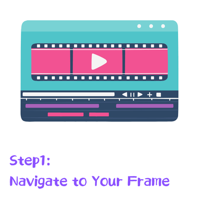 Step 2: Navigate to Your Desired Frame - Video Frame Extractor