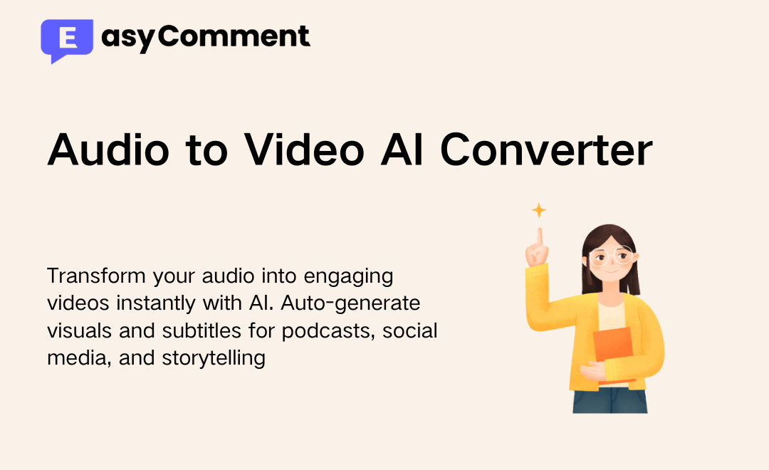 Audio to Video AI Converter