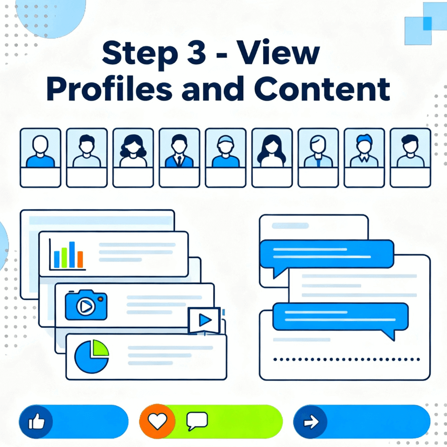 View Profiles and Content - Twitter Viewer