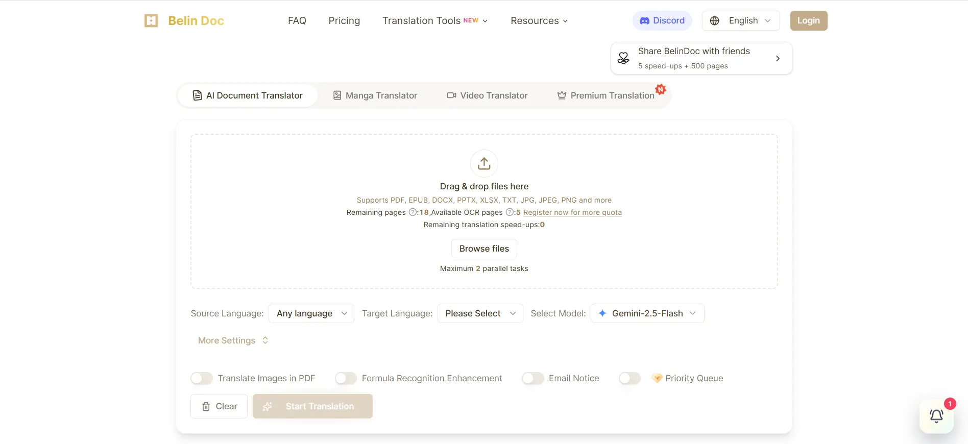 2. BelinDoc — Best for Scanned PDFs and Complex Layouts