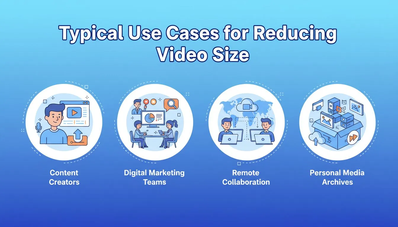 Typical Use Cases for Reducing Video Size