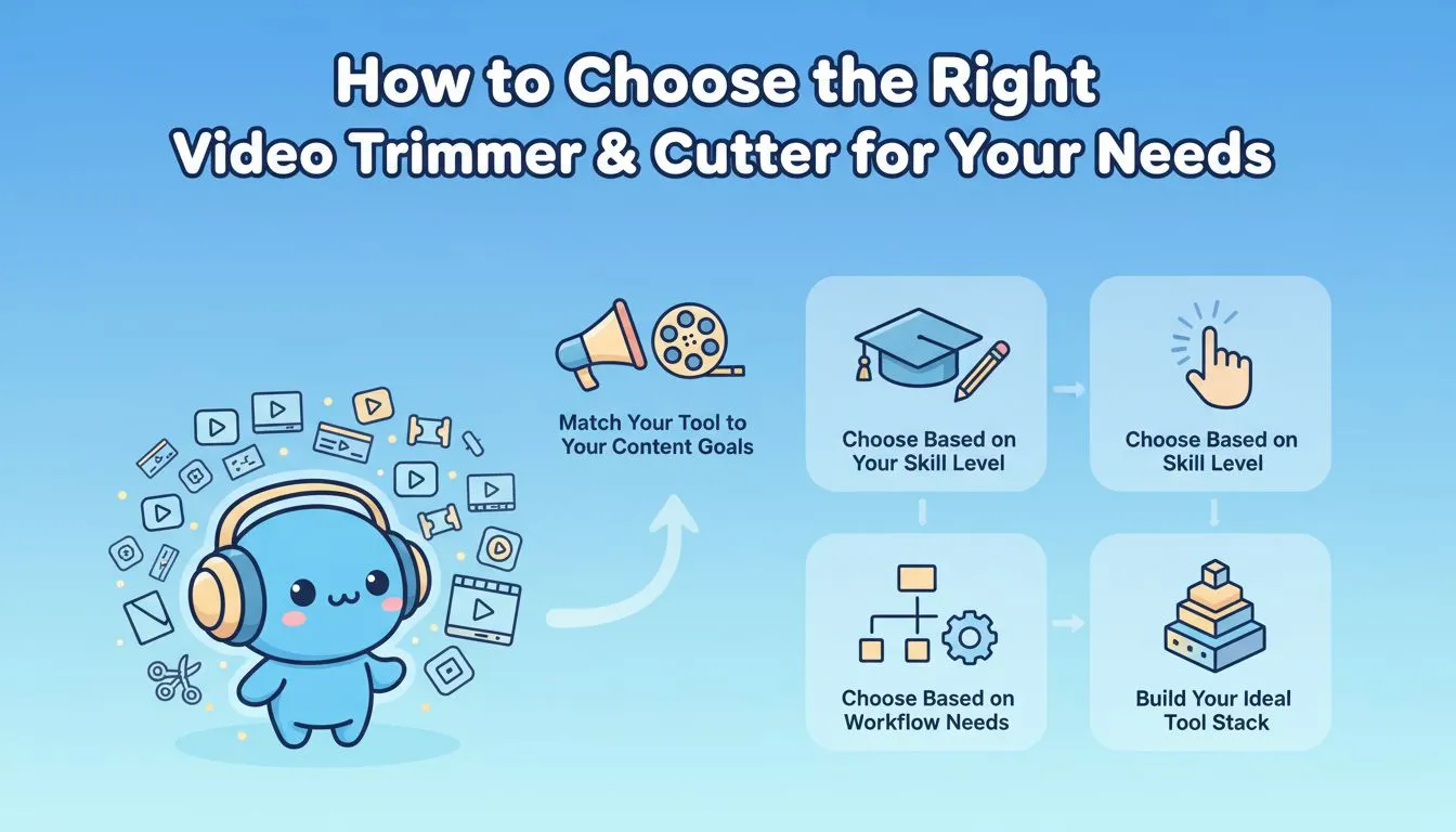 How to Choose the Right Video Trimmer & Cutter for Your Needs 🎯