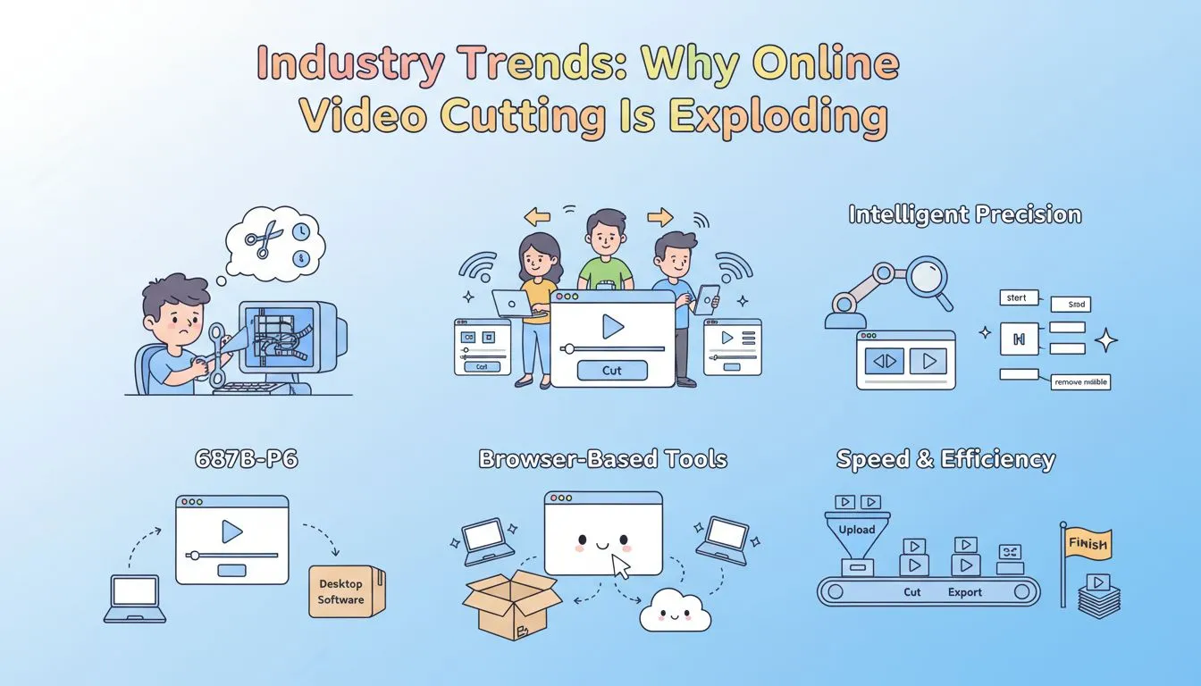 Industry Trends: Why Online Video Cutting Is Exploding 📈
