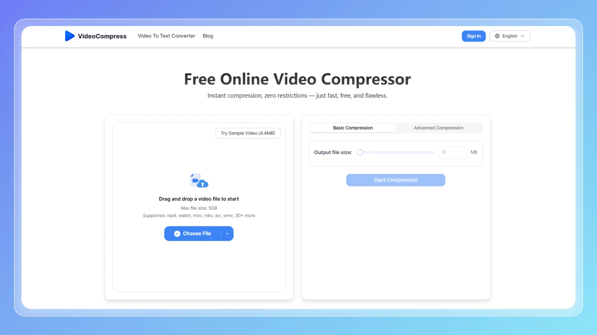 1. VideoCompress
