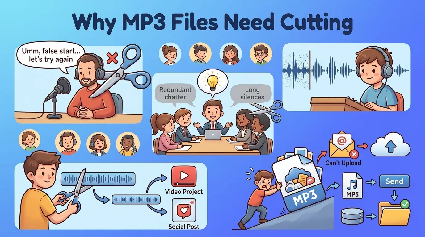 Why MP3 Files Need Cutting
