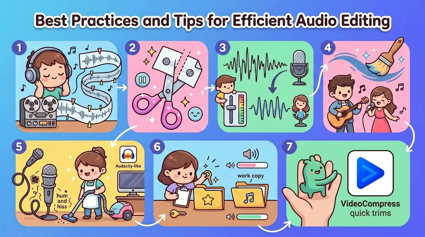 Best Practices and Tips for Efficient Audio Editing