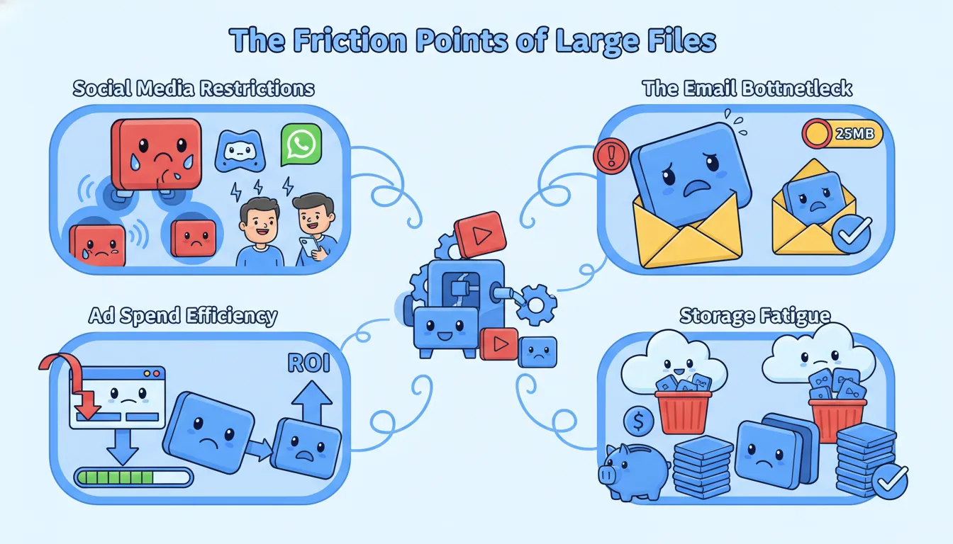 The Friction Points of Large Files