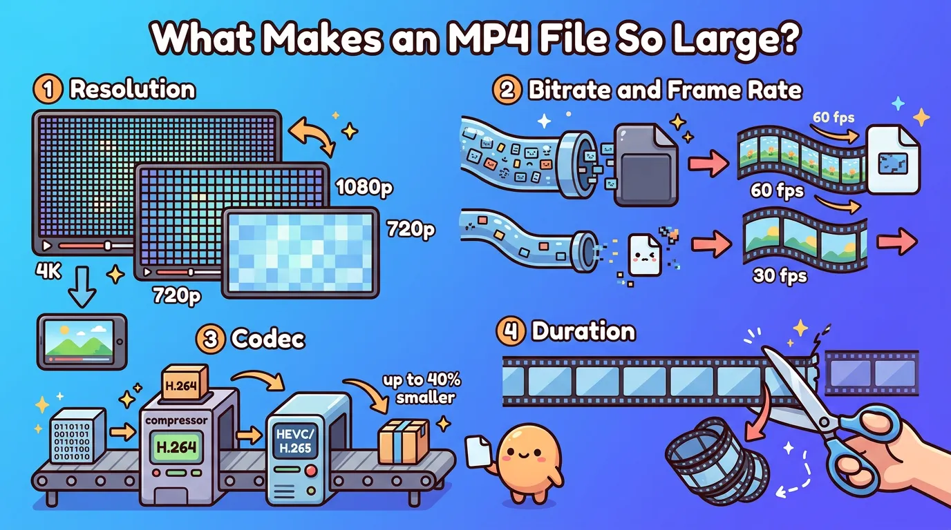 What Makes an MP4 File So Large?