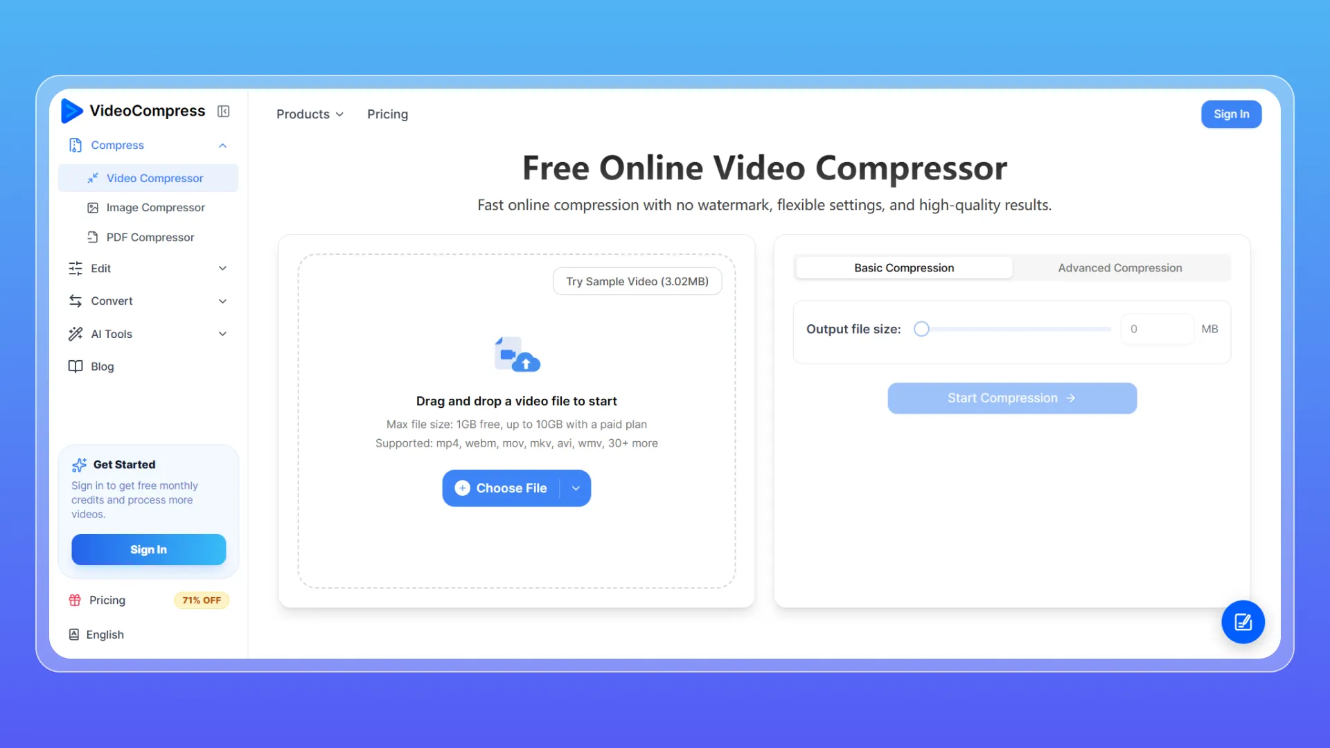 How to Use Basic Compression