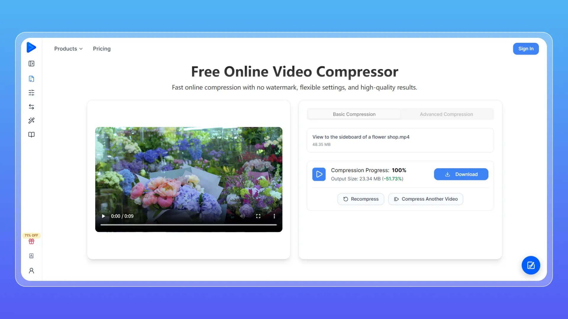 How to Use Basic Compression