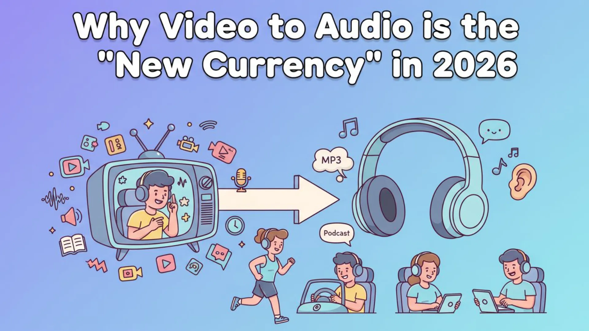 Why Video to Audio is the "New Currency" in 2026