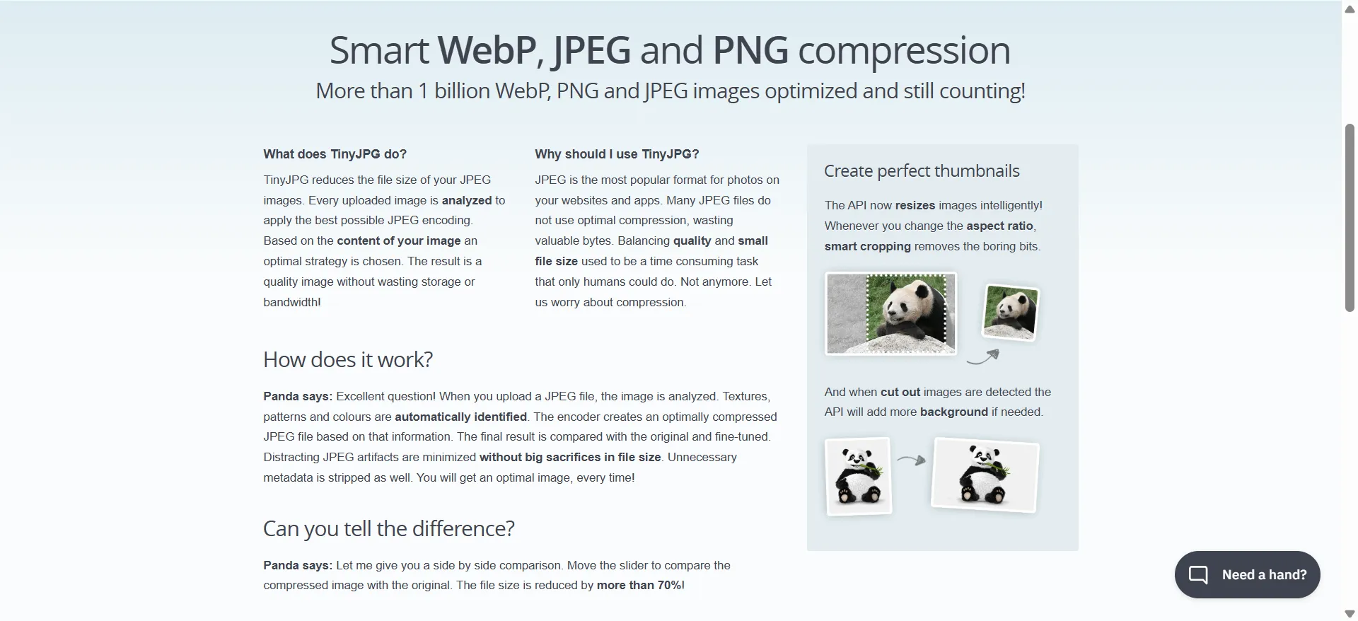 Format Support: JPEG, PNG, and WebP