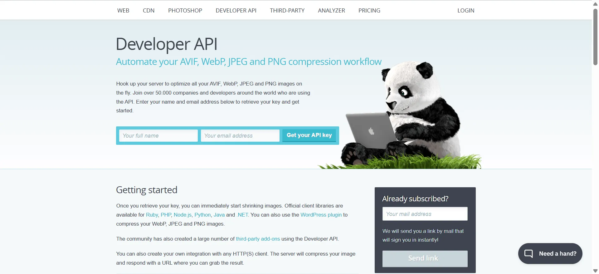 The Developer API