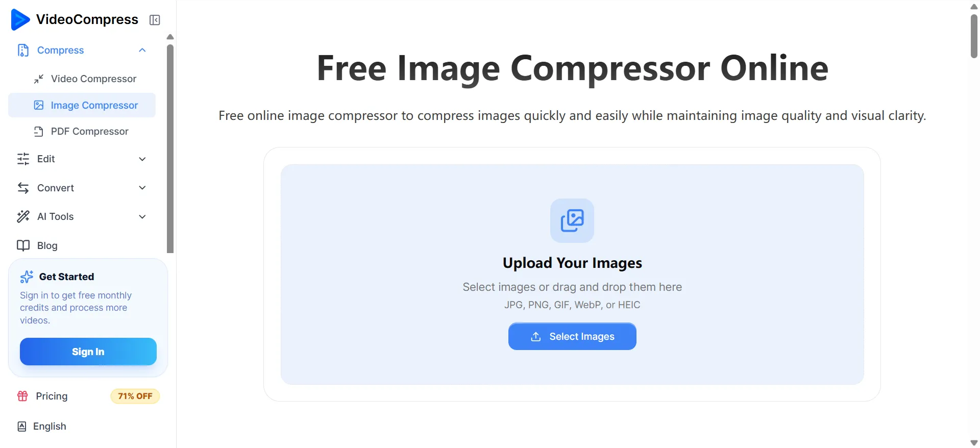 TinyJPG vs VideoCompress: Detailed Comparison